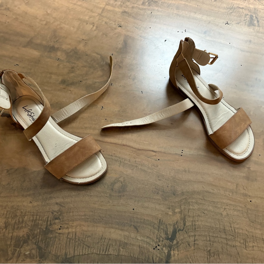 Aldo Brown Strap Sandals for Women